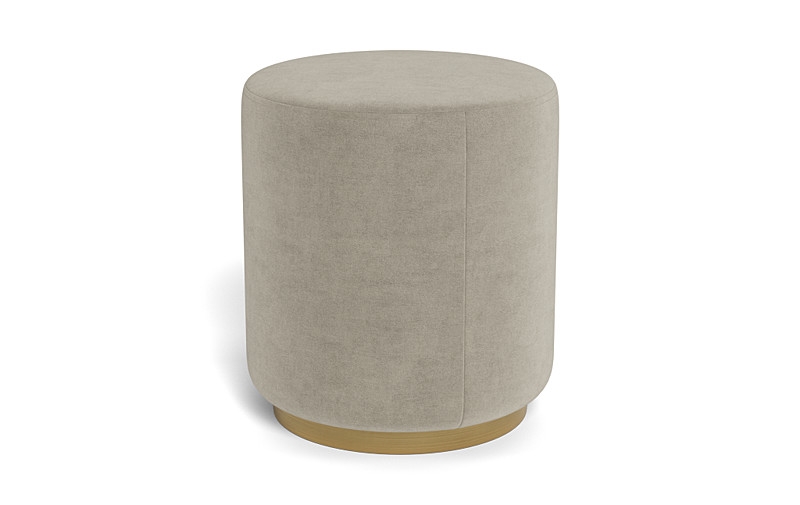 Fae Small Round Ottoman - Image 1