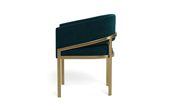 Mina Metal Framed Upholstered Chair - Image 2