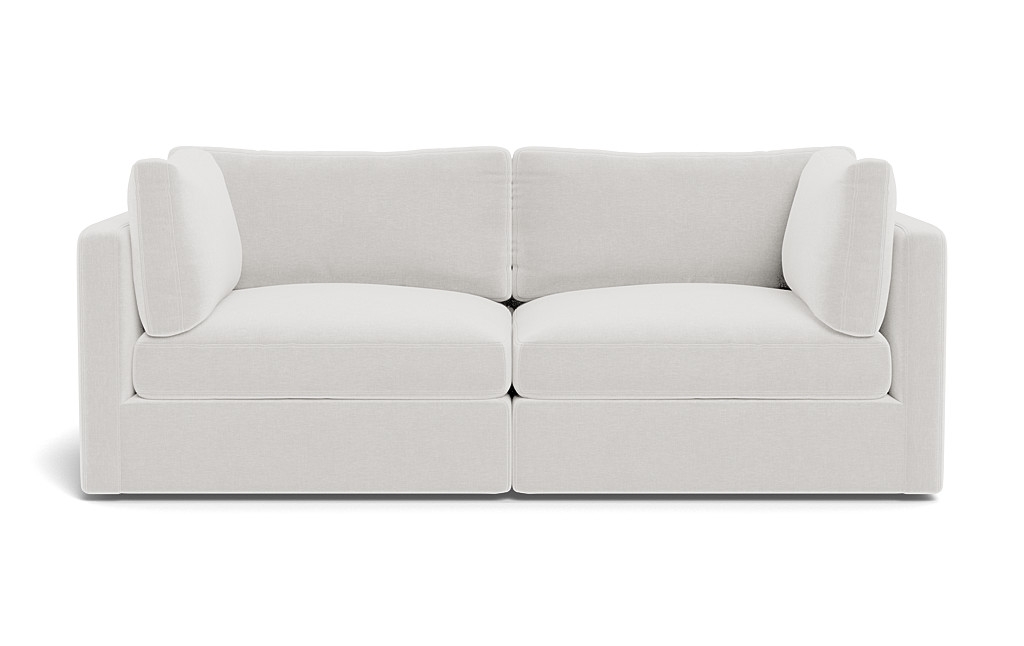 Tatum Modular Fabric Loveseat - Image 0