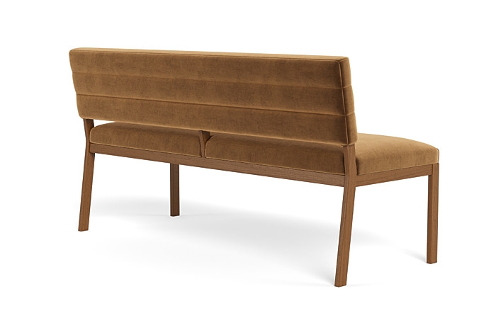 Nora Wood Framed Upholstered Bench - Image 1