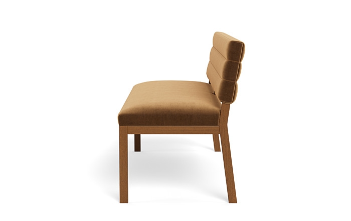 Nora Wood Framed Upholstered Bench - Image 2