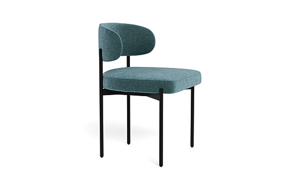 Hollis Metal Framed Upholstered Chair - Image 3