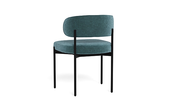 Hollis Metal Framed Upholstered Chair - Image 4