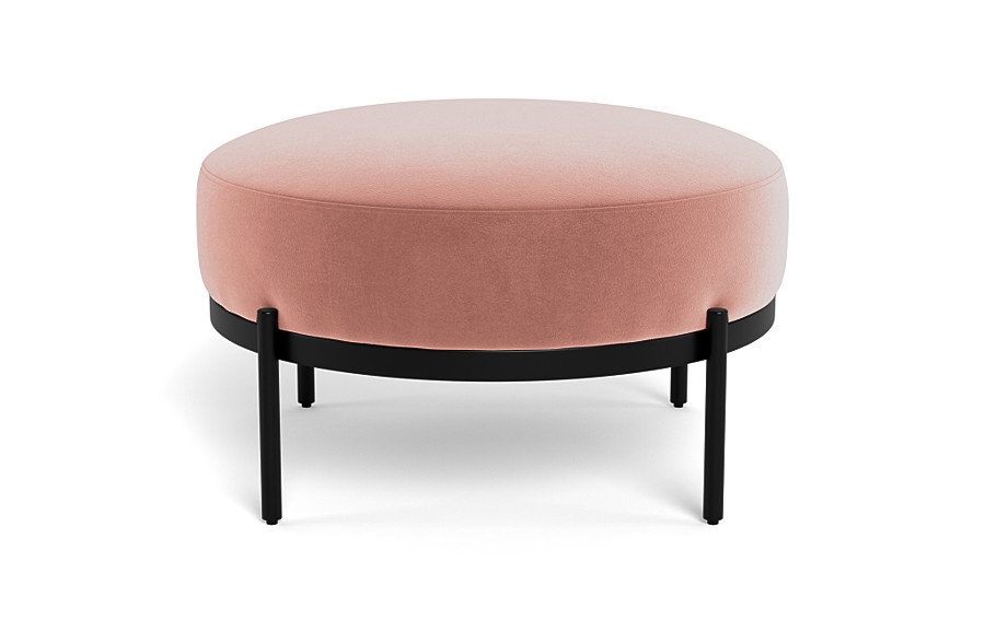 Kyle Round Stool Ottoman - Image 0