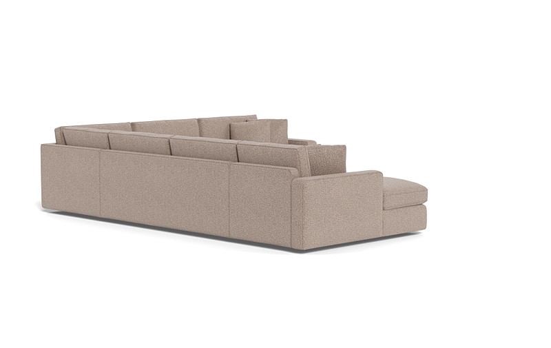 James 4-Piece 5-Seat Corner Chaise Sectional Left - Image 1