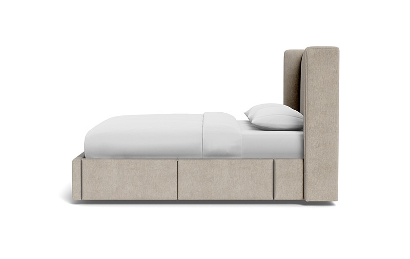 Graham Upholstered Bed with Storage - Image 1