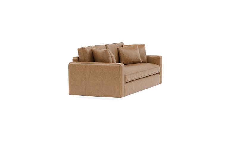 James Leather Sleeper Sofa - Image 1