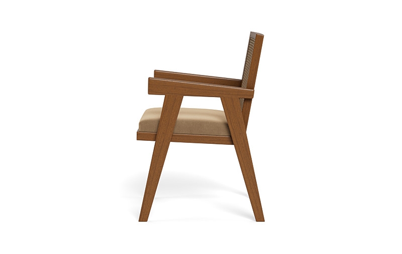 Rue Wood Framed Upholstered Chair - Image 4