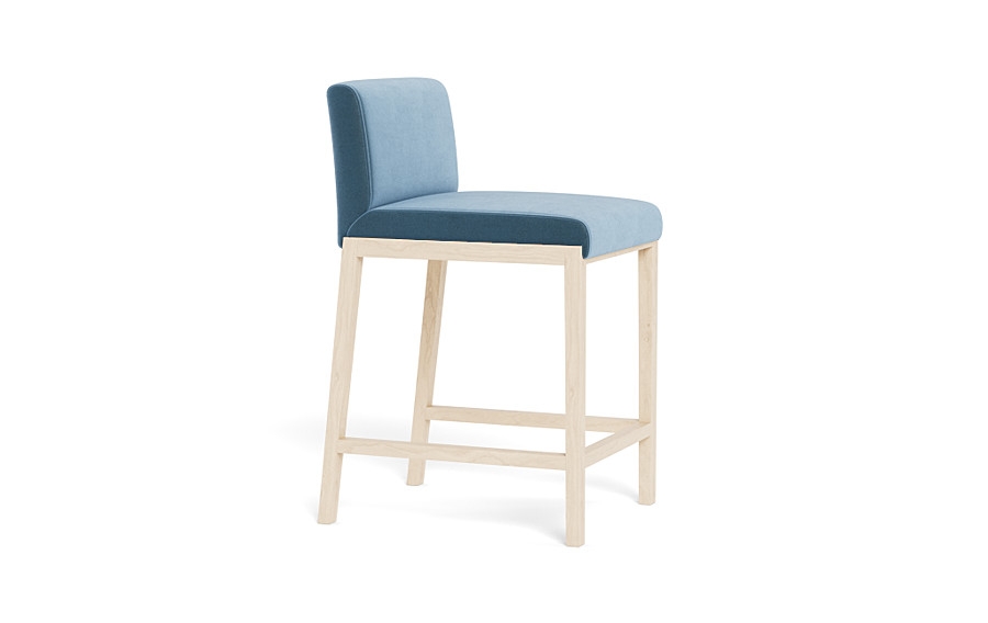 Callen Wood Framed Upholstered Stool - Image 1