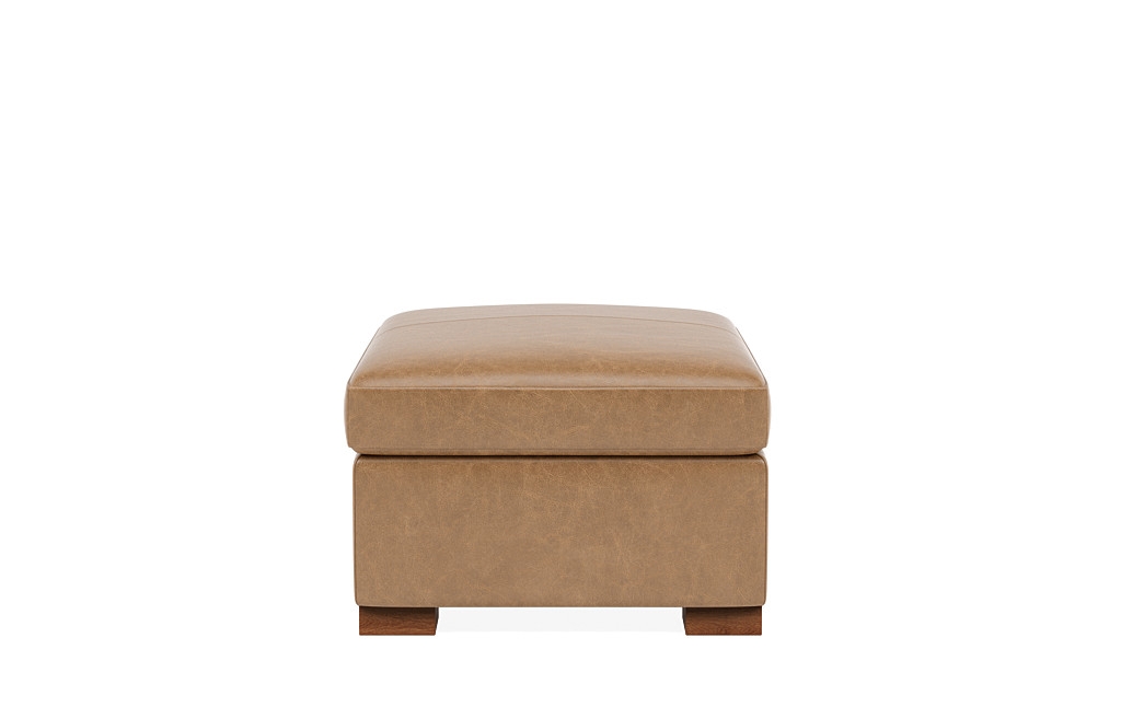 Charly Leather Storage Ottoman - Image 3