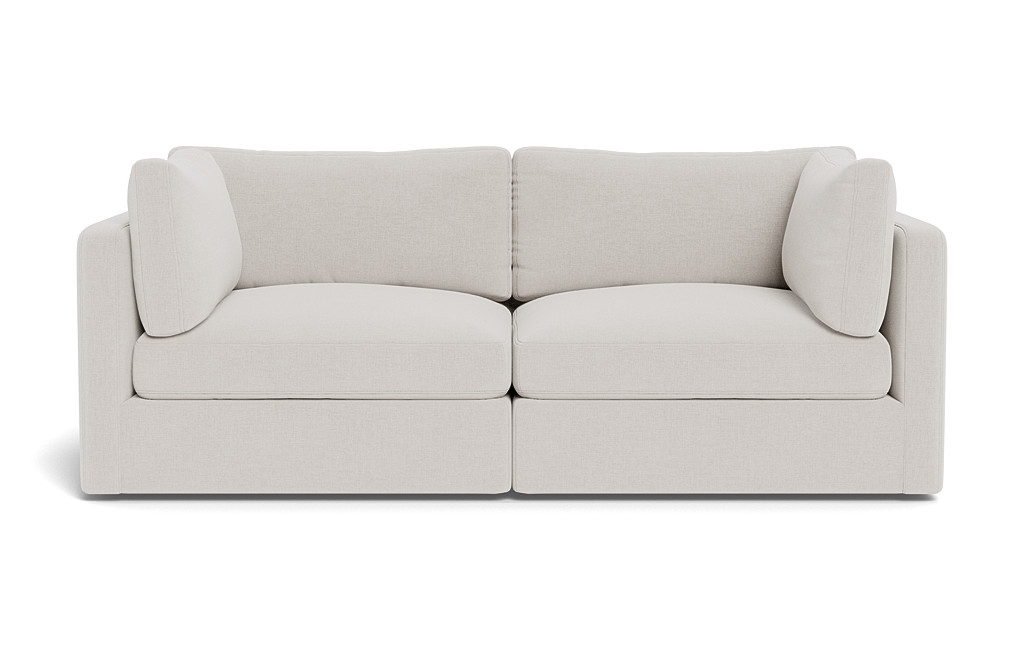 Tatum Modular Fabric Loveseat - Image 0