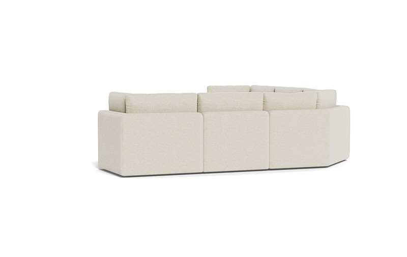 Tatum Modular 5-Seat Wedge Corner Sectional - Image 3