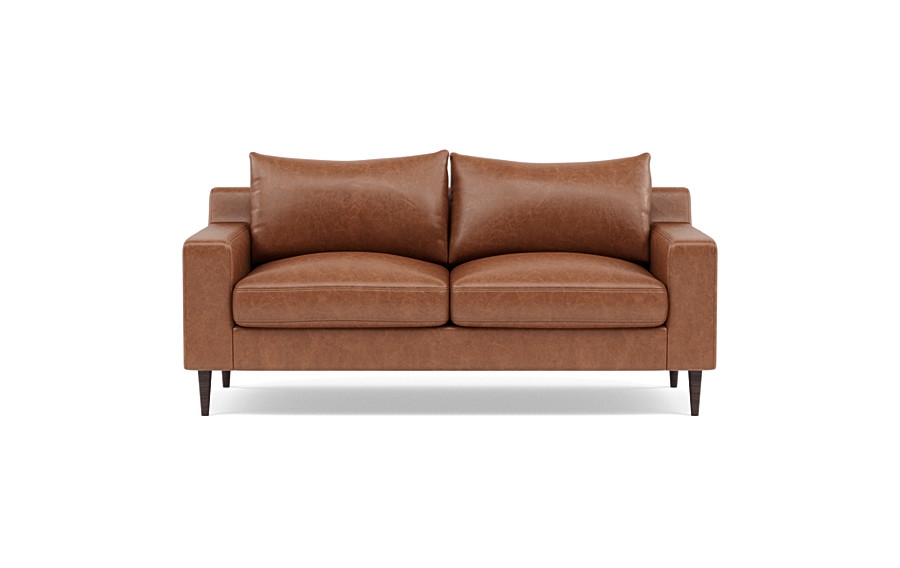 Sloan Leather Loveseat - Image 0