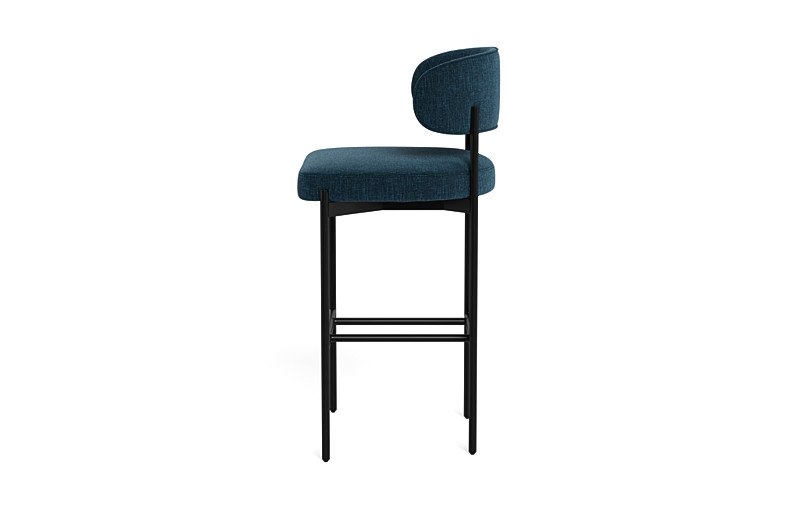 Hollis Metal Framed Upholstered Bar Stool - Image 4