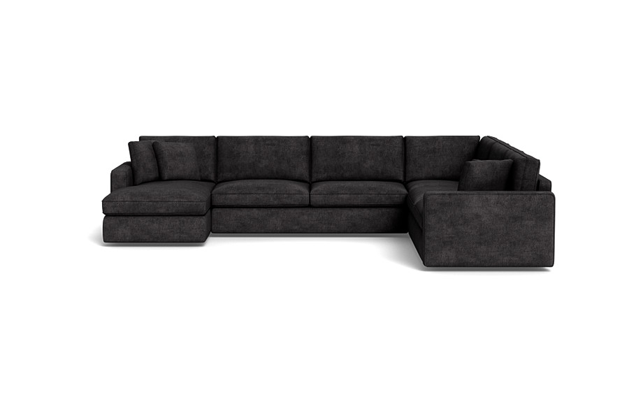 James 4-Piece 5-Seat Corner Chaise Sectional Left - Image 0