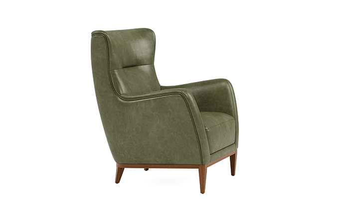 Fisher Leather Accent Chair - Image 1