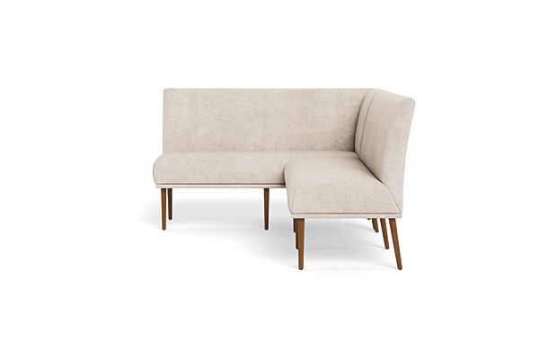 Dorian Upholstered Left Banquette with Tufting Option - Image 1