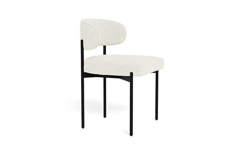 Hollis Metal Framed Upholstered Chair - Image 1