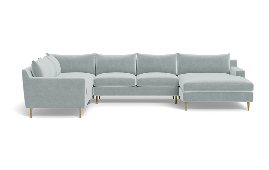 Sloan 4-Piece Corner Sectional Sofa with Right Chaise - Image 0
