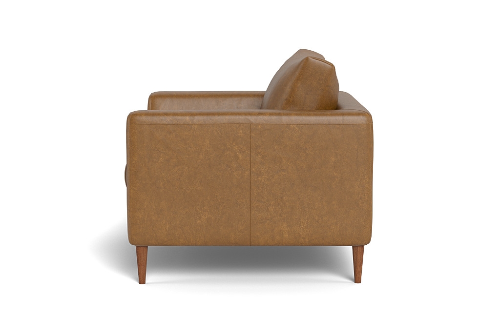 Asher Leather Accent Chair - Image 2