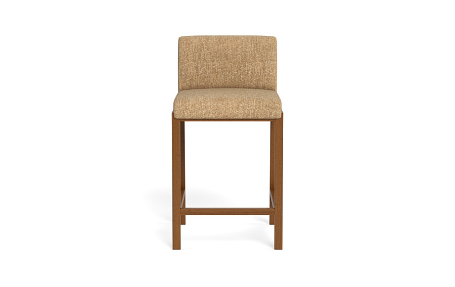 Callen Wood Framed Upholstered Stool - Image 0