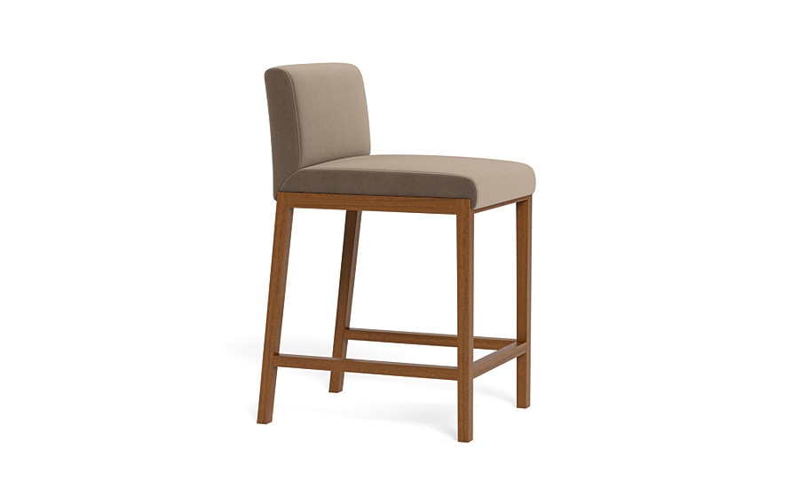 Callen Wood Framed Upholstered Stool - Image 4