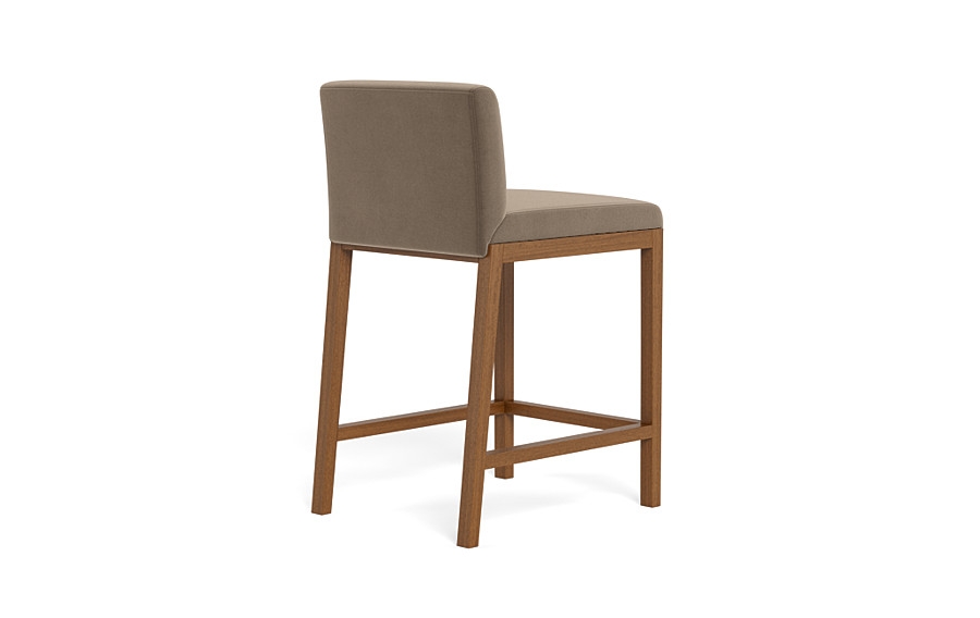 Callen Wood Framed Upholstered Stool - Image 1