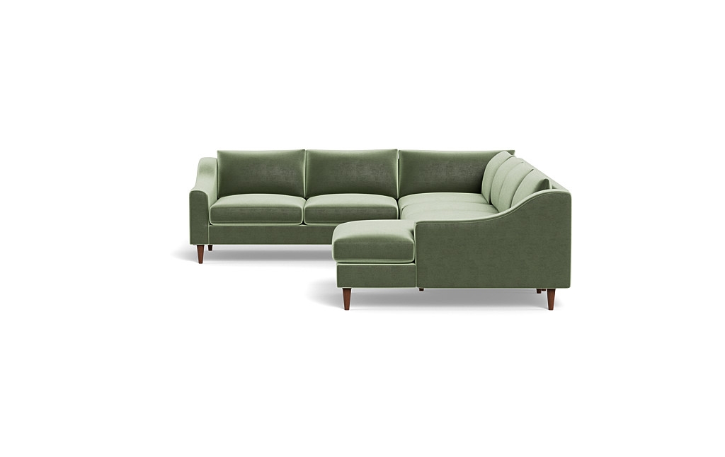 Saylor Slope Arm 4-Piece Corner Sectional Sofa with Right Chaise - Image 2