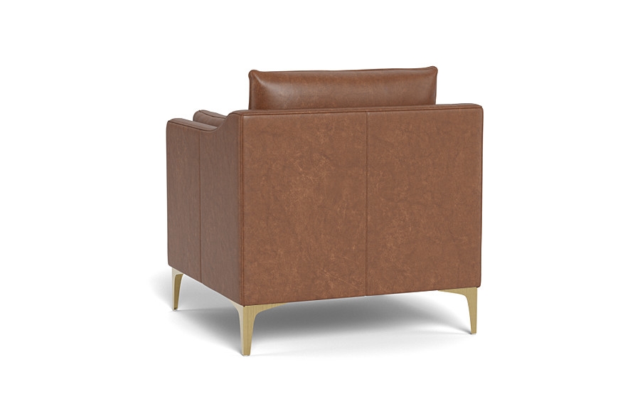 Caitlin Leather Petite Chair by The EverygirlÃ?Â® - Image 2