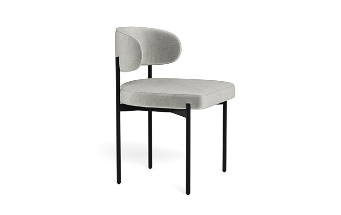 Hollis Metal Framed Upholstered Chair - Image 3