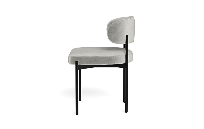 Hollis Metal Framed Upholstered Chair - Image 4