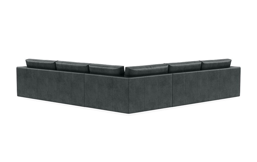 Lukas Leather 3-Piece 4-Seat Corner Sectional - Image 1