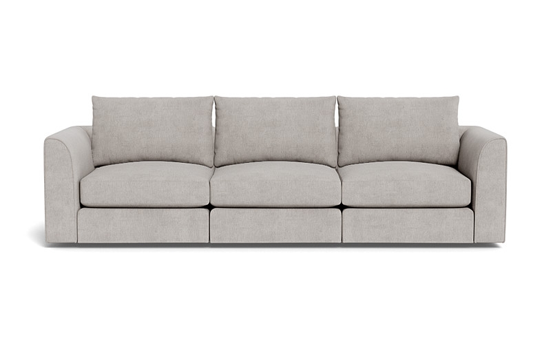 Beckham Modular Fabric 3-Seat Sofa - Image 0