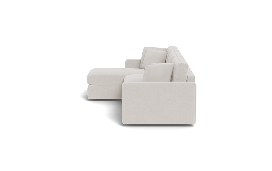 James 3-Seat Left Chaise Sleeper Storage Sectional - Image 1