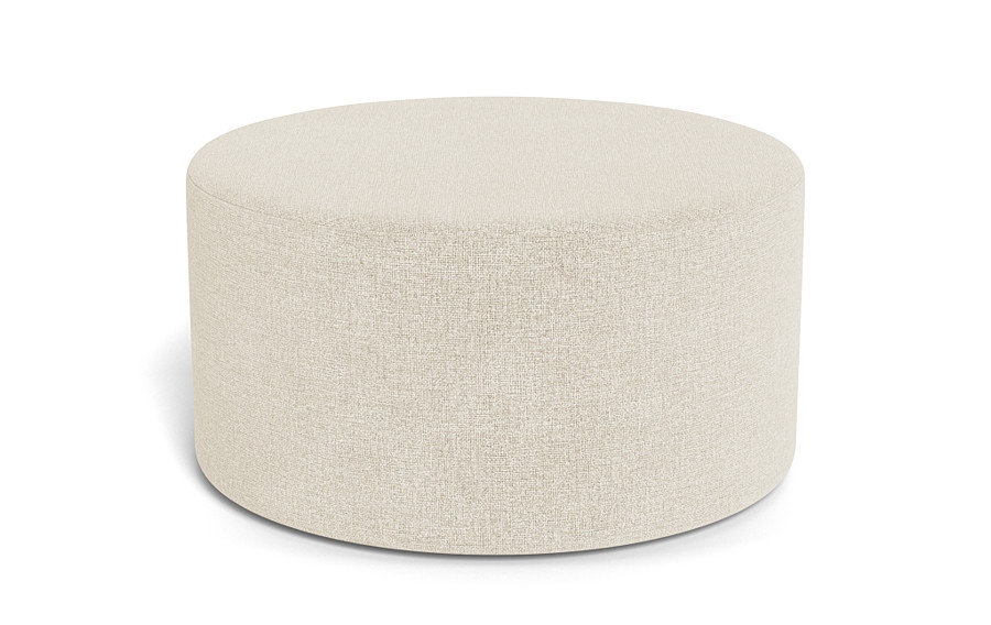 Colten Round Coffee Table Ottoman - Image 1