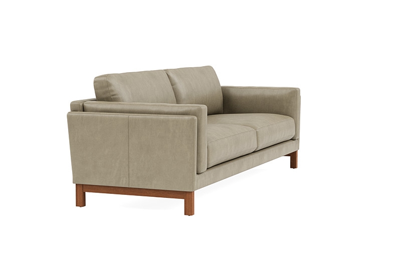 Gaby Leather 2-Seat Sofa - Image 1
