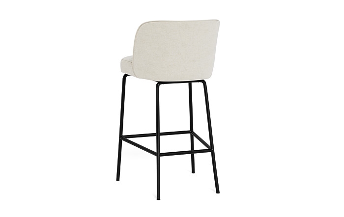 Graham Metal Framed Upholstered Bar Stool - Image 3