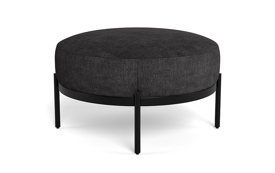 Kyle Round Stool Ottoman - Image 3