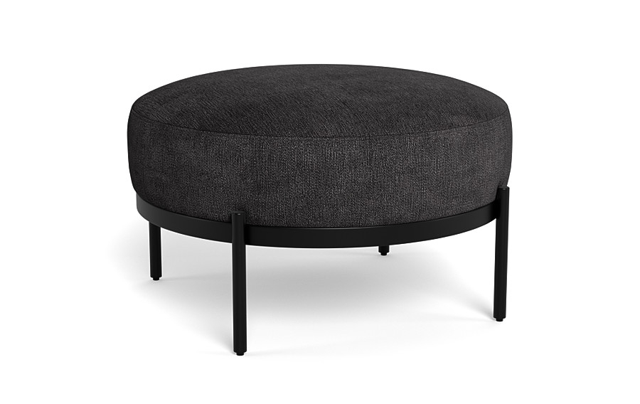Kyle Round Stool Ottoman - Image 4
