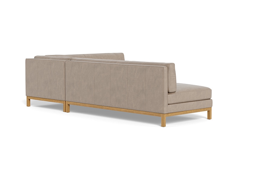 Jasper Leather  Chaise Sectional - Image 2