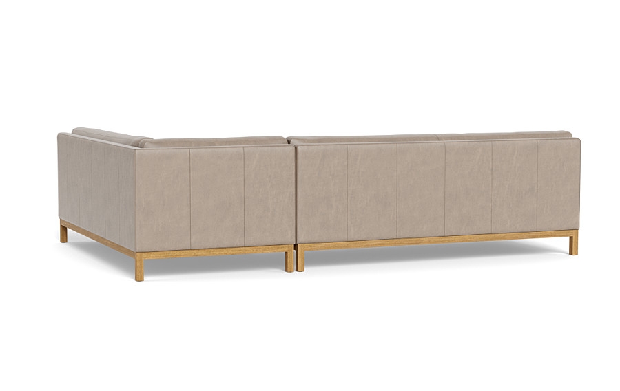 Jasper Leather  Chaise Sectional - Image 3