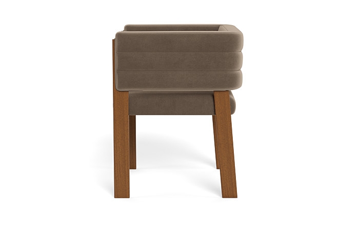 Nora Upholstered Wood Framed Chair - Image 1