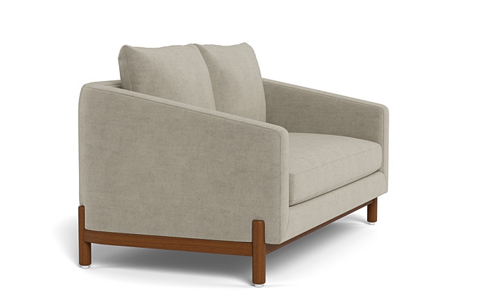 Oslo Loveseat, bench cushion, down alternative - Image 3