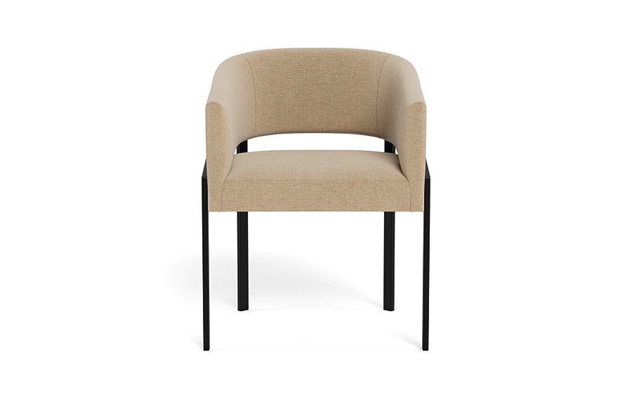 Mina Metal Framed Upholstered Chair - Image 0