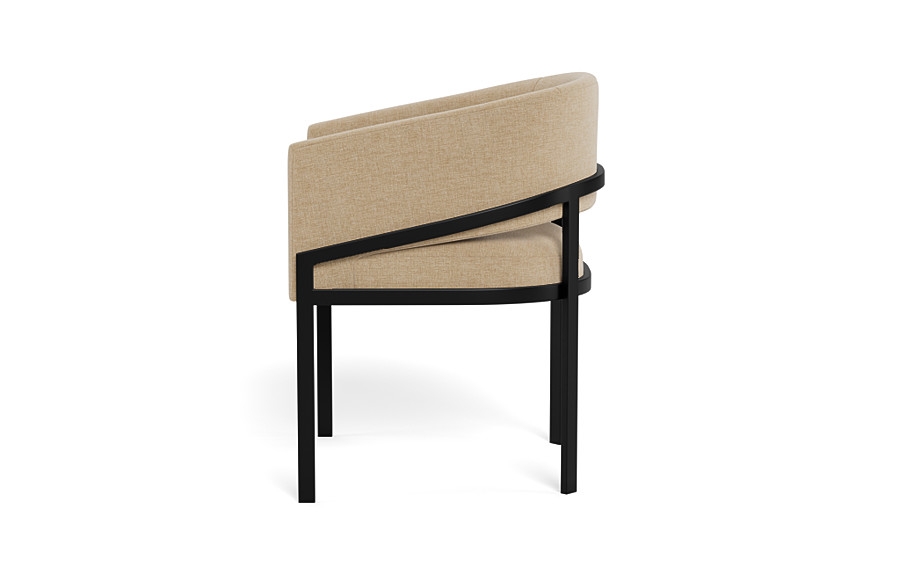 Mina Metal Framed Upholstered Chair - Image 4