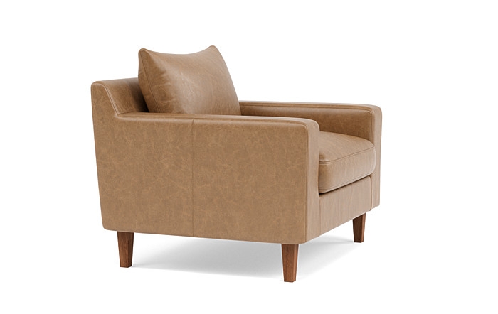 Sloan Leather Accent Chair - Image 3