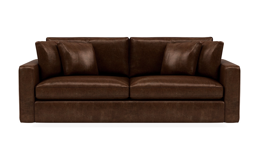 James Leather 2-Seat Sofa - Image 0