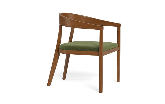Monroe Wood Framed Upholstered Chair - Image 4