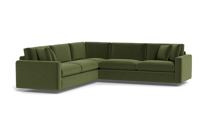 James 3-Piece 4-Seat Corner Left Sleeper Sectional - Image 2