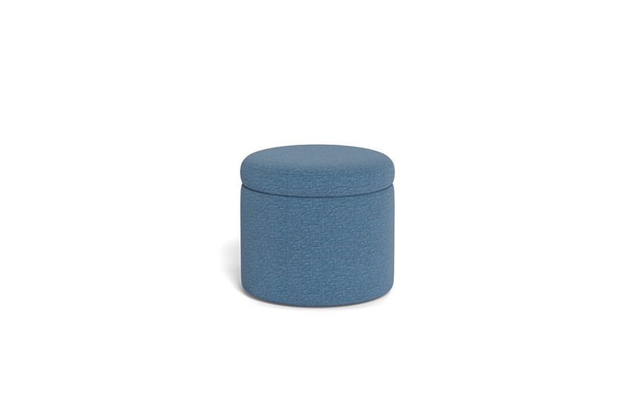 Colten Round Storage Stool Ottoman - Image 2